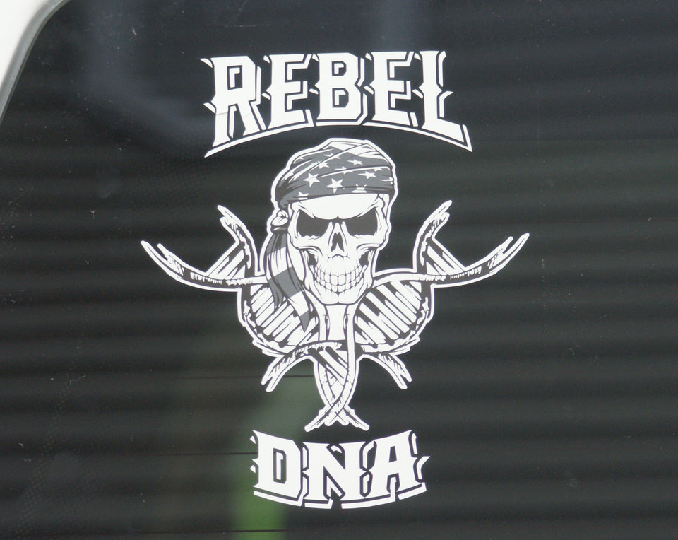 Rebel DNA window sticker